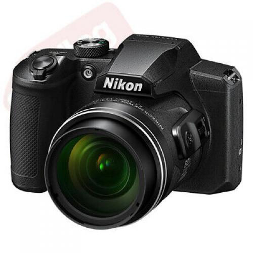 Nikon Coolpix B600 16MP Digital Camera 60x Optical Zoom Black Full-HD + 16GB Kit