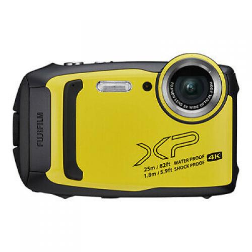 Fujifilm FinePix XP140 16.4MP 4K Digital Camera Yellow Wi-Fi Bluetooth