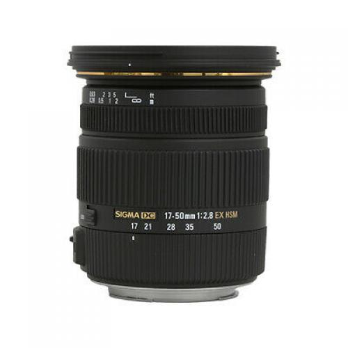 Sigma 17-50mm f/2.8 EX DC OS HSM Zoom Lens for Canon & Nikon with APS-C Sensors