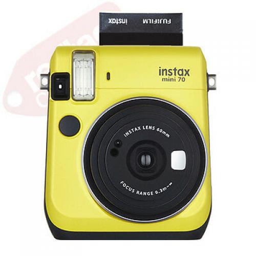 Fujifilm Instax Mini 70 Fuji Instant Film Camera Red + 40 Film Bundle