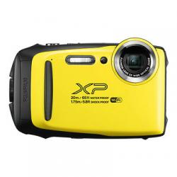 Fujifilm FinePix XP130 16.4MP Digital Camera Yellow Full-HD Wi-Fi Bluetooth