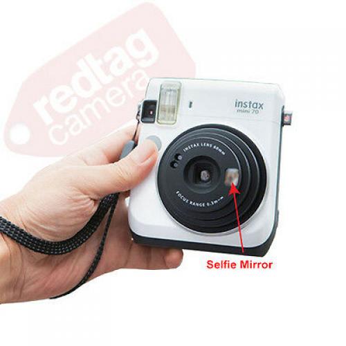 Fujifilm Instax Mini 70 Fuji Instant Film Camera Red + 40 Film Bundle