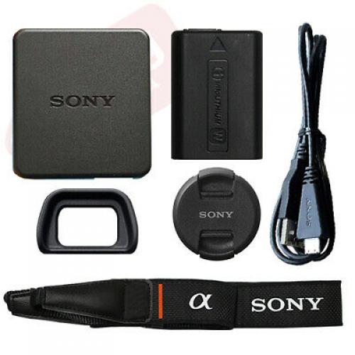 Sony Alpha a6000 Mirrorless Digital Camera with 16-50mm Lens Black + 32GB Bundle
