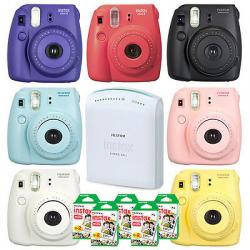 Fujifilm Instax Mini 8 Instant Camera All Colors & SP1 Printer + 100 Sheets Film