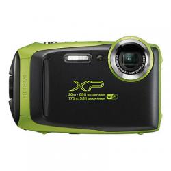Fujifilm FinePix XP130 16.4MP Digital Camera Lime Full-HD Wi-Fi Bluetooth