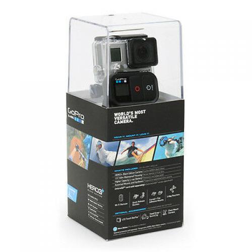GoPro HERO3+ Black Edition Waterproof 4K Camera Camcorder& WiFi Remote CHDHX-302