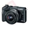 Canon EOS M6 Mirrorless Digital Camera with 15-45mm EF-M IS STM Lens Silver