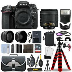 Nikon D7500 DSLR Camera with 18-55mm VR + 16GB 3 Lens Ultimate Accessory Kit