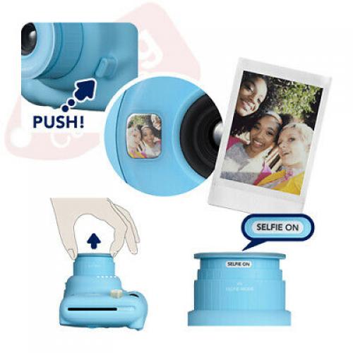 Fujifilm Instax Mini 11 Instant Film Camera Sky Blue + 40 Film Accessory Kit