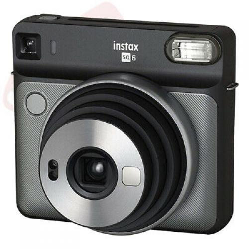 FUJIFILM INSTAX SQUARE SQ6 Fuji Instant Film Camera Blush Gold + 40 Film Bundle