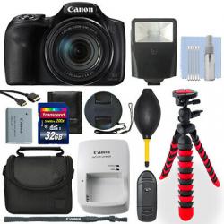Canon PowerShot SX540 HS 20.3MP Digital Camera + 32GB Deluxe Accessory Package