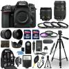 Nikon D7500 Digital Camera + 18-55mm VR + 70-300mm + 30 Piece Accessory Bundle
