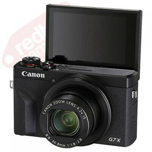 Canon PowerShot G7X Mark III Digital Camera Silver+ 32GB Deluxe Accessory Packag
