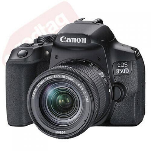 Canon EOS 850D / Rebel T8i SLR Camera + 18-55mm Lens + 30 Piece Accessory Bundle