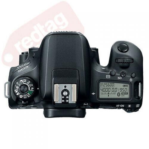 Canon EOS 77D SLR Camera + 4 Lens Kit 18-55 STM + 70-300mm + 16GB Top Value Kit