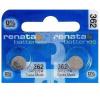2 pc 362 Renata Watch Batteries SR721SW FREE SHIP 0% MERCURY