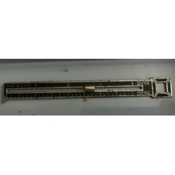 Vintage GAJIT Pelouze MFG.CO 4 Scale Hem Gauge Sewing Ruler Made in Chicago USA
