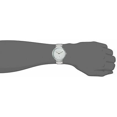 NEW Ted Baker Josh Men's Silver Tone Stainless Steel Quartz Watch - TE50011010