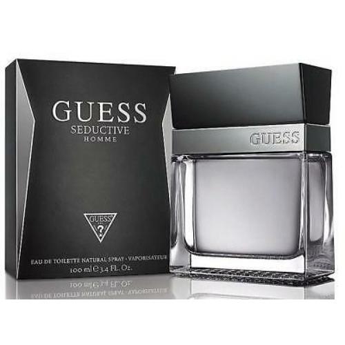 GUESS SEDUCTIVE HOMME 3.3 / 3.4 edt Men Cologne New in Retail Box