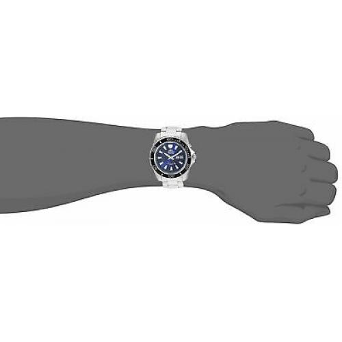 Orient Men's 'Mako XL Japanese Automatic Stainless Steel Diving Watch FEM75002DW