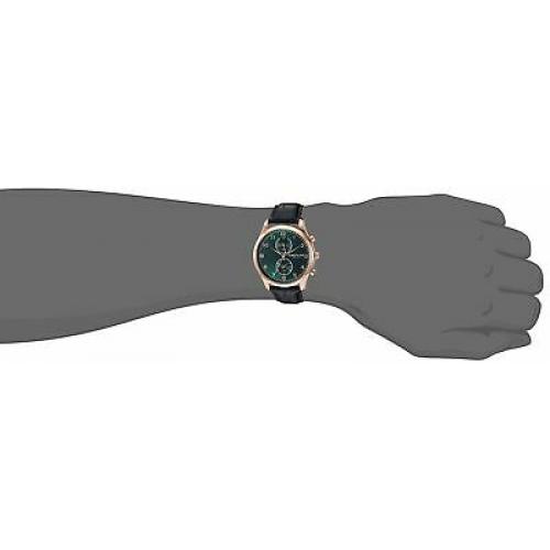 Kenneth Cole New York Men's Stainless Steel & Leather Quartz Watch KC50913002