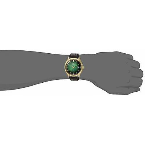 Orient Men's 'Bambino Version 4' Japanese Automatic Stainless Steel and Leath...