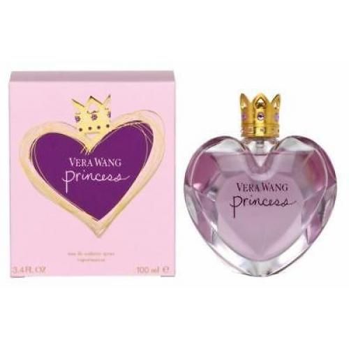 PRINCESS by VERA WANG Perfume 3.3 oz / 3.4 oz Spray edt for Women NEW in BOX