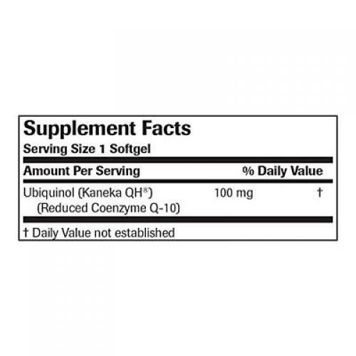 Bronson Ubiquinol 100 mg CoQ10 Heart Health 30 Softgels