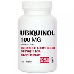 Bronson Ubiquinol 100 mg CoQ10 Heart Health 30 Softgels