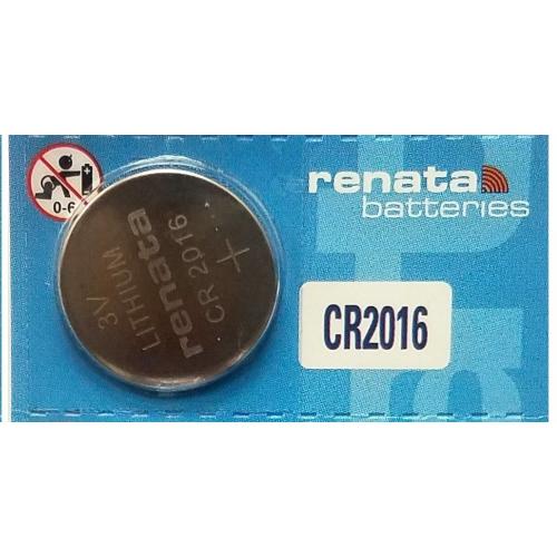 CR 2016 RENATA WATCH BATTERY ECR2016 CR2016 3V FREE SHIPPING Authorized Seller 