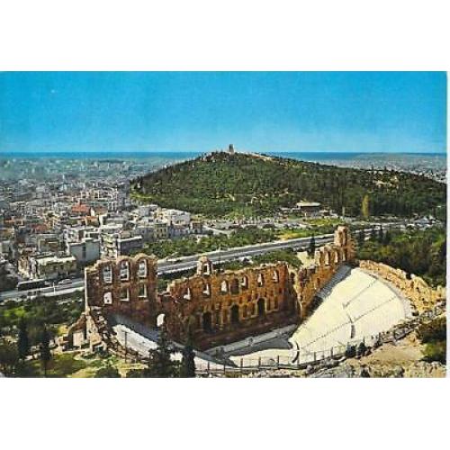 greece athens odeon herode atticus ephesus agora market photo picture postcards