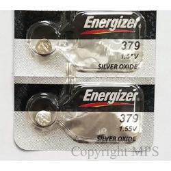 Energizer 379 (SR521SW) Silver Oxide Battery 1.55 Volt 2 Pcs