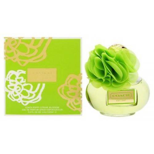 COACH POPPY CITRINE BLOSSOM Perfume Women 3.4 oz 3.3 EDP NEW IN BOX