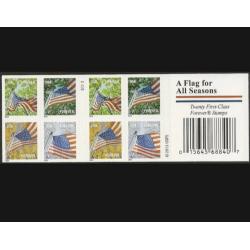 US 4785h Flag for All Seasons forever booklet SSP S2222 (20 stamps) MNH 2014