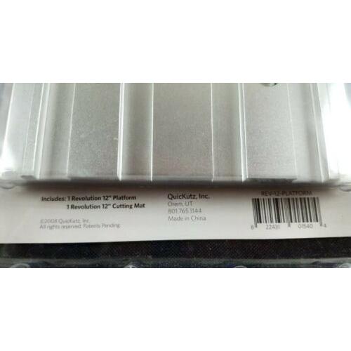 Quickutz 12 Platform 12 Cutting Mat Tabletop Die-Cutting Tool Revolution NEW