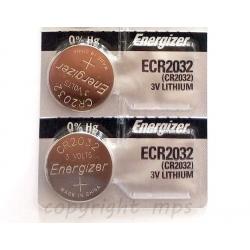 Energizer ECR2032 CR 2032 (2 piece) Lithium 3V Battery New Authorized Seller