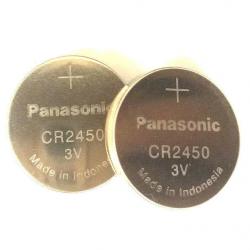**FRESHLY NEW** 2x Panasonic CR2450 Lithium Battery 3V Coin Cell Exp 2024