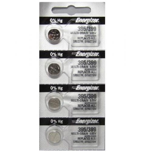 5Pcs Energizer 395 399 (SR927SW) Silver Oxide Watch Batteries 