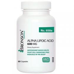 Bronson Alpha Lipoic Acid 600 mg, 60 Capsules