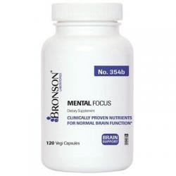 Bronson Mental Focus Brain Support, 120 Vegi Capsules