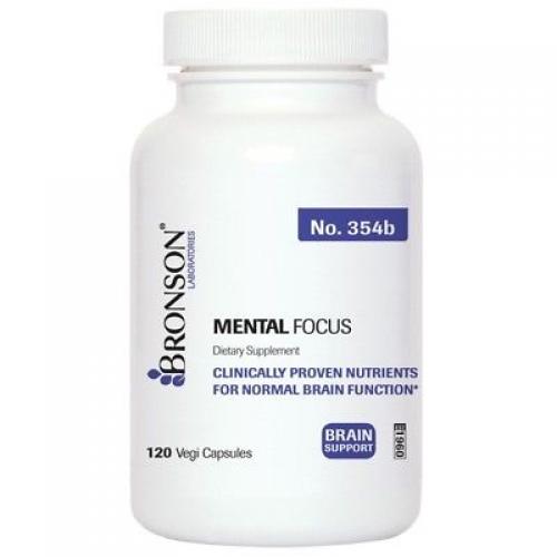 Bronson Mental Focus Brain Support, 120 Vegi Capsules