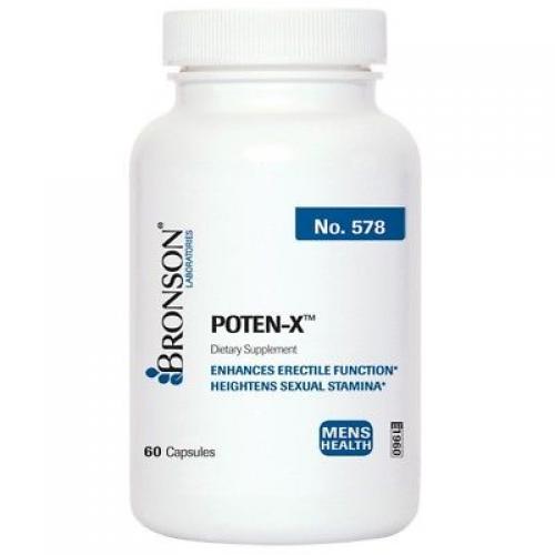 Bronson Poten-X for Men Enhance Sexual and Prostate Function, 60 Capsules