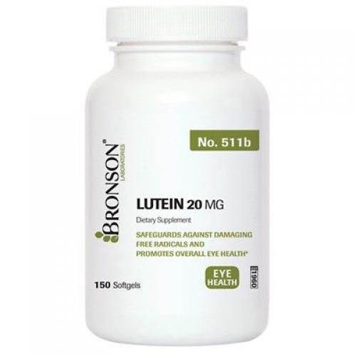 Bronson Lutein Softgels 20 mg, 150 Softgels