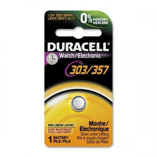 10 Duracell 357 303 A76 PX76 SR44W/SW LR44 AG13 Silver Oxide Battery
