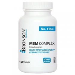 Bronson MSM Complex, 120 Tablets