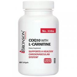 Bronson CoQ10 with L-Carnitine, 60 Softgels