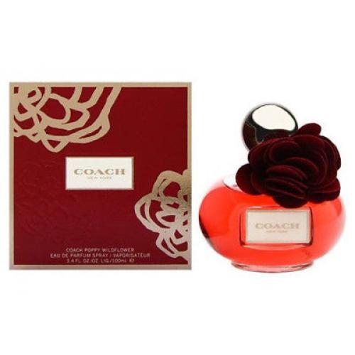 COACH POPPY WILDFLOWER by Coach EDP Perfume Women 3.3 / 3.4 oz NEW IN BOX