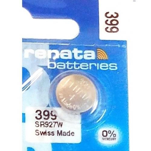 5 Renata 399 Watch Batteries SR927W FREE SHIP 0% MERCURY
