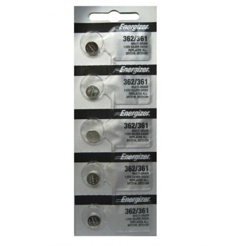 362 / 361 Energizer Watch Batteries SR721W 5 pk
