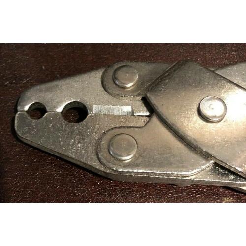 Wire Stripper Crimper Pliers Red Handles